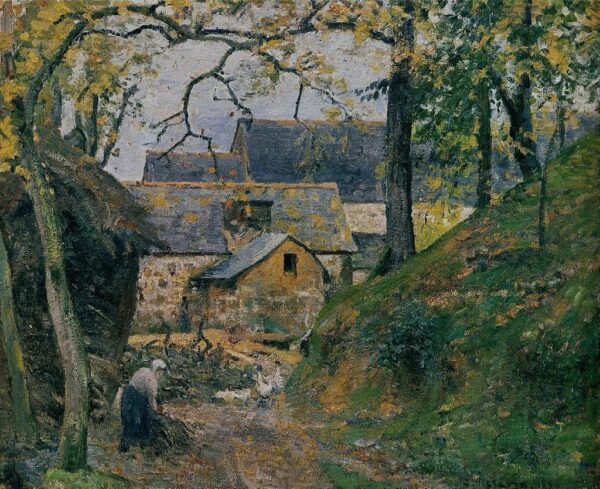 Bauernhof in Montfoucault – Camille Pissarro Camille Pissarro 2024-11-21