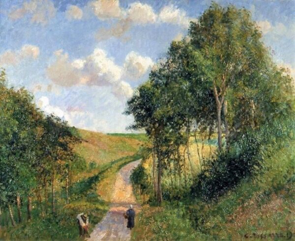 Landschaft in Berneval – Camille Pissarro Camille Pissarro 2024-11-21