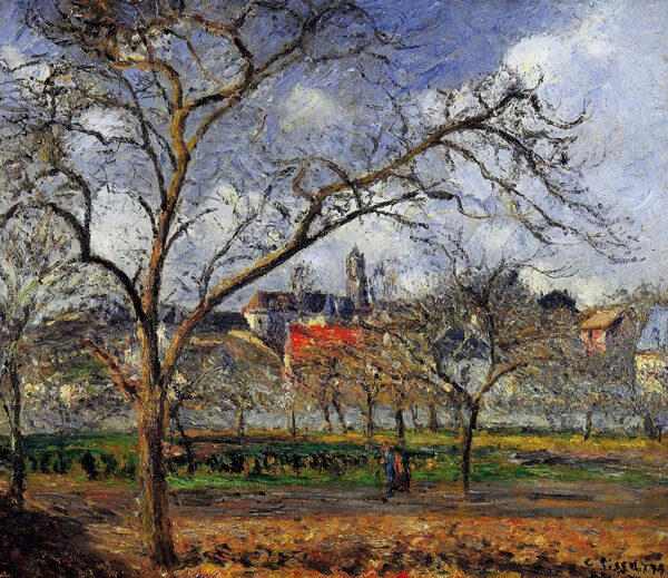 Im Winter auf dem Obstgarten von Pontoise – Camille Pissarro Camille Pissarro 2024-11-21