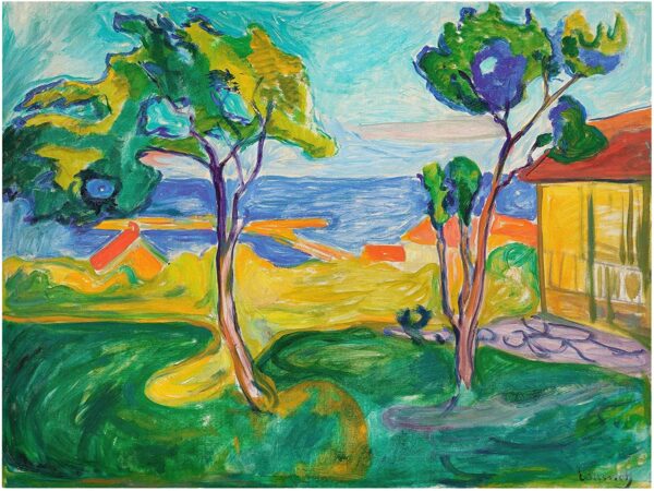 Der Garten in Asgardstrand – Edvard Munch Edvard Munch 2024-11-10