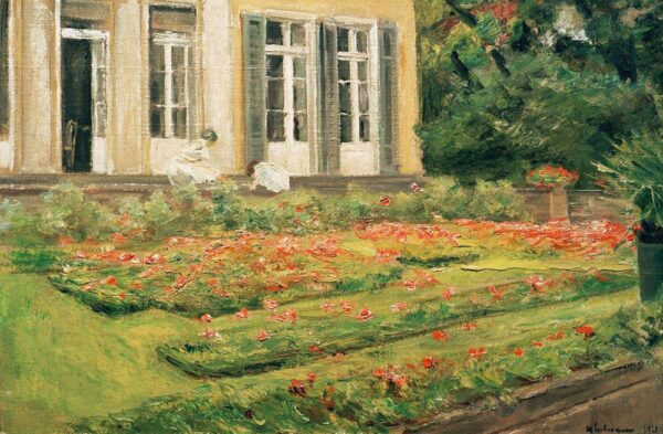 Die Blumenterrasse im Garten in Wannsee nach Nordwesten – Max Liebermann Max Liebermann 2024-11-21