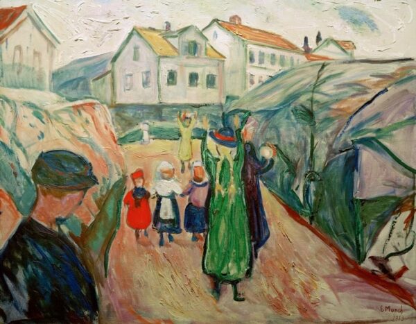 Dorfstraße von Kragerø – Edvard Munch Edvard Munch 2024-11-10