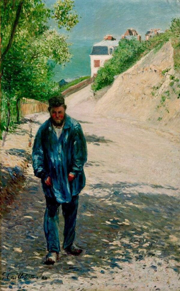 Le Père Magloire auf einem Weg zwischen Saint-Clair und Étretat – Caillebotte Gustave Caillebotte 2024-11-21