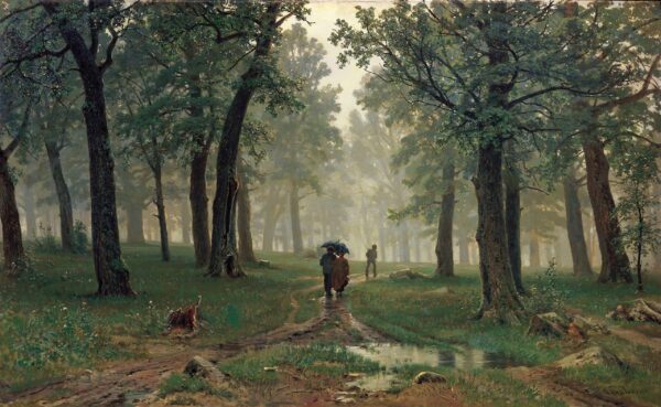 Regen im Eichenwald – Ivan Shishkin Iwan Iwanowitsch Schischkin 2024-11-21