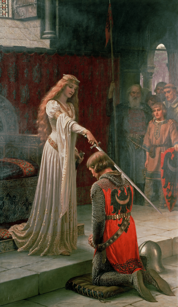 Die Ritterschlag – Edmund Leighton Beliebte Bilder 2024-11-21