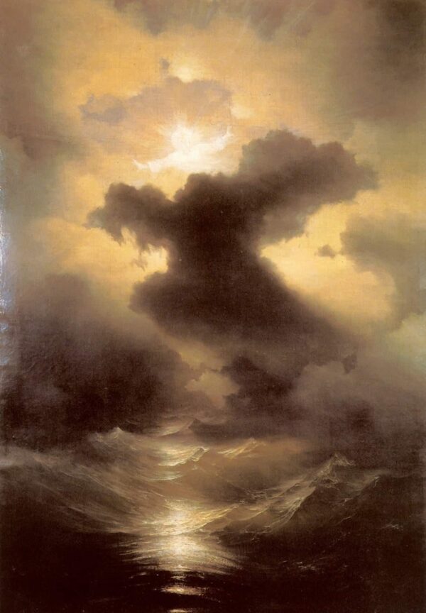 Die Schöpfung oder Das Chaos, 1841 – Ivan Aïvazovski Iwan Konstantinowitsch Aiwasowski 2025-01-02