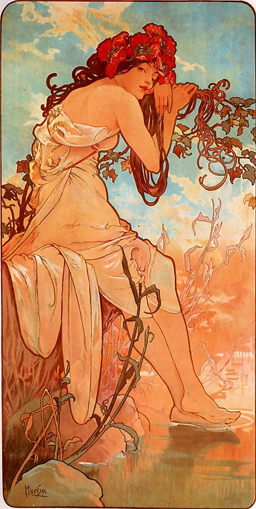 Sommer – Mucha Alfons Mucha 2024-11-21