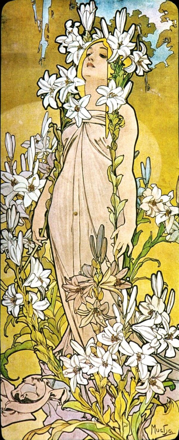 Die Blume: Lilie – Mucha Alfons Mucha 2024-11-21