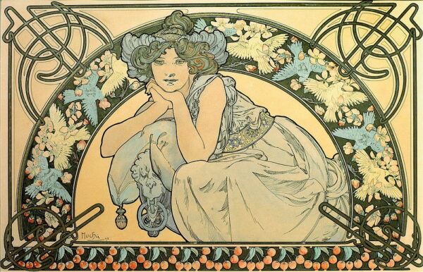 Kirschblüte – Mucha Alfons Mucha 2024-11-21