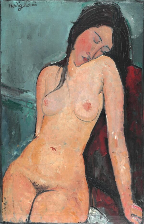 Sitzender Akt“ – Amedeo Modigliani Amedeo Modigliani 2024-11-21