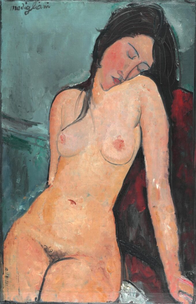 Sitzender Akt“ – Amedeo Modigliani Amedeo Modigliani 2024-09-20