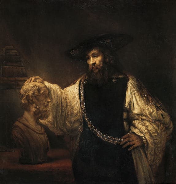 Aristoteles betrachtet die Büste von Homer – Rembrandt van Rijn Rembrandt van Rijn 2024-11-21