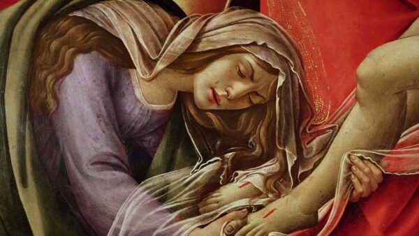 Klage Christi, Detail von Maria Magdalena und den Füßen Christi – Sandro Botticelli Sandro Botticelli 2024-11-21