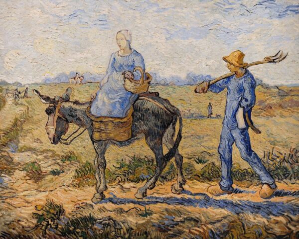 Matin, Abfahrt zur Arbeit – Van Gogh Vincent Van Gogh 2024-11-20