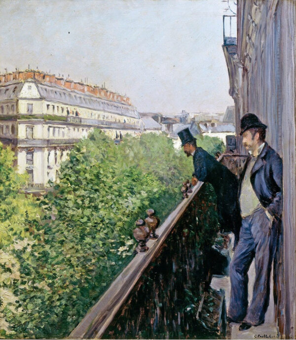 Ein Balkon, Boulevard Haussmann – Caillebotte Gustave Caillebotte 2024-11-09