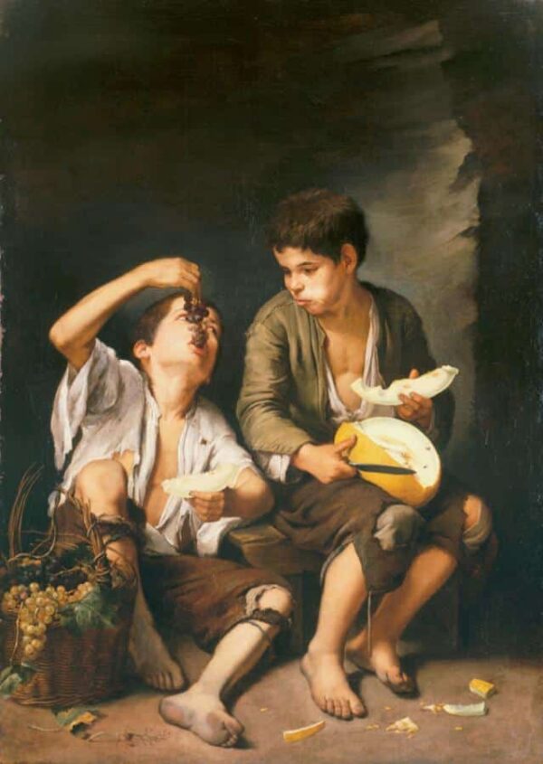 Der Melonen- und Traubenesser – Bartolomé Esteban Murillo Bartolomé Esteban Murillo 2024-11-21