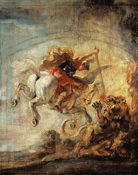 Bellérophon reitet auf Pegasus und bekämpft die Chimära – Peter Paul Rubens Peter Paul Rubens 2024-11-21