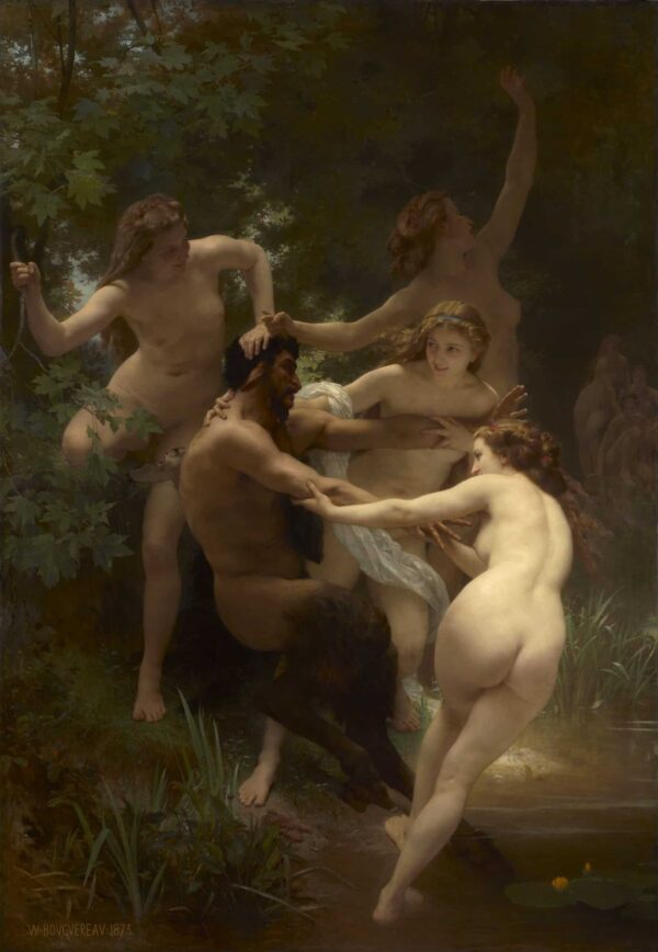 Nymphen und Satyr – William Bouguereau William Adolphe Bouguereau 2024-11-21