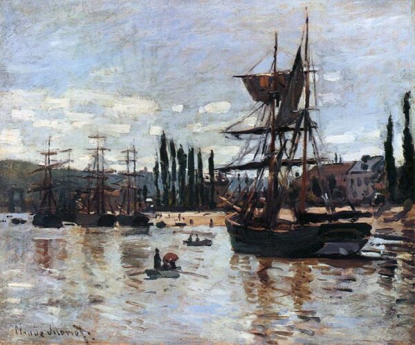 Boote in Rouen – Claude Monet Claude Monet 2024-11-10