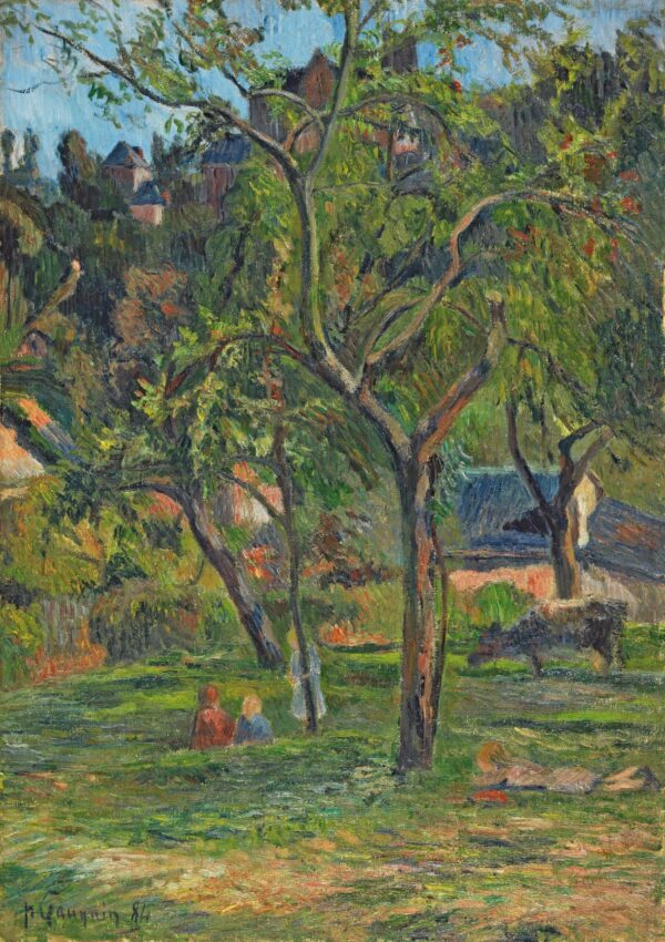 Ein Obstgarten unter der Kirche von Bihorel – Paul Gauguin Paul Gauguin 2024-11-21