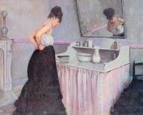 Frau bei ihrer Toilette – Caillebotte Gustave Caillebotte 2024-11-21