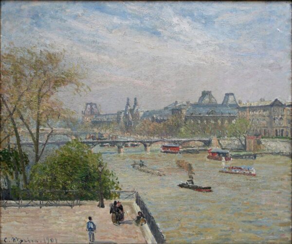 Die Seine und der Louvre – Camille Pissarro Camille Pissarro 2024-11-21