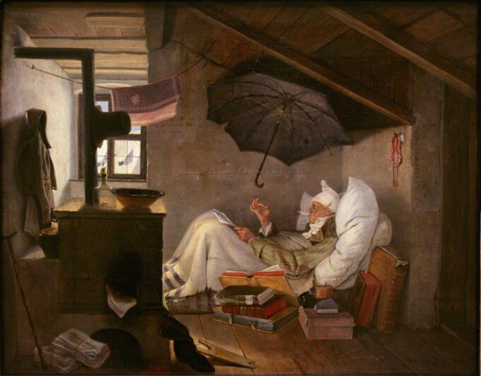 Der arme Poet – Carl Spitzweg Beliebte Bilder 2024-09-19