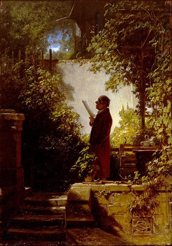 Der Zeitungsleser im Familiengarten – Carl Spitzweg Carl Spitzweg 2024-11-10