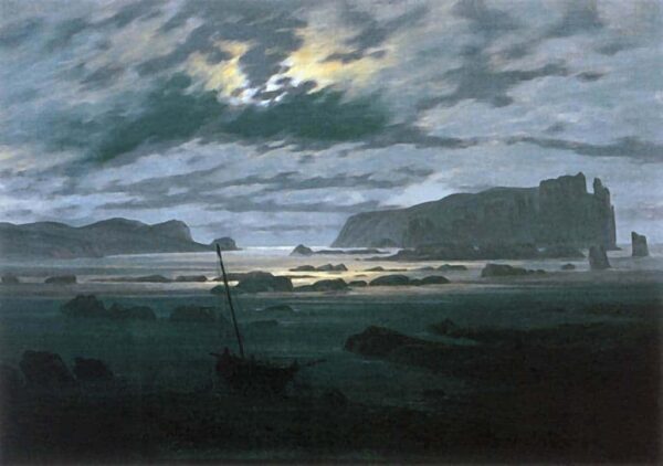 Die Nordsee im Mondschein – Caspar David Friedrich Caspar David Friedrich 2024-11-21