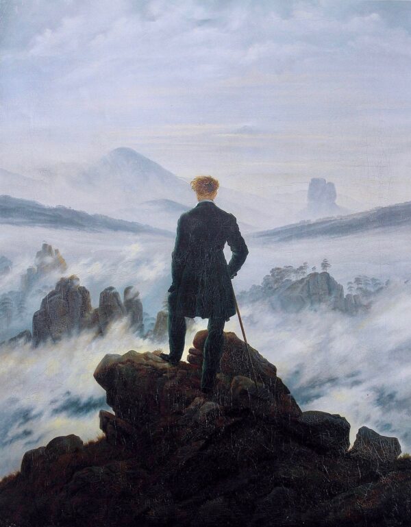 Der Wanderer über dem Nebelmeer – Caspar David Friedrich Beliebte Bilder 2024-11-21