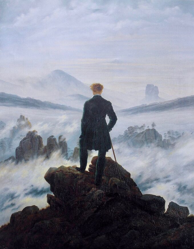 Der Wanderer über dem Nebelmeer – Caspar David Friedrich Beliebte Bilder 2024-09-19