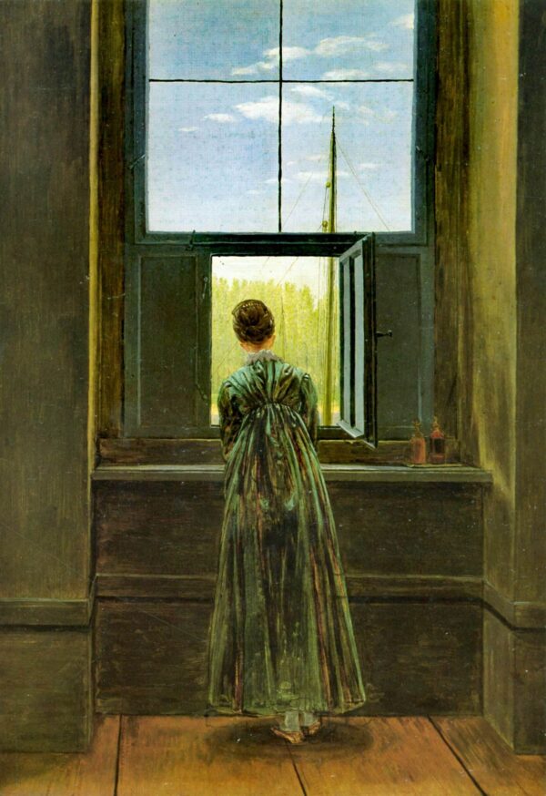 Frau am Fenster – Caspar David Friedrich Caspar David Friedrich 2024-11-21