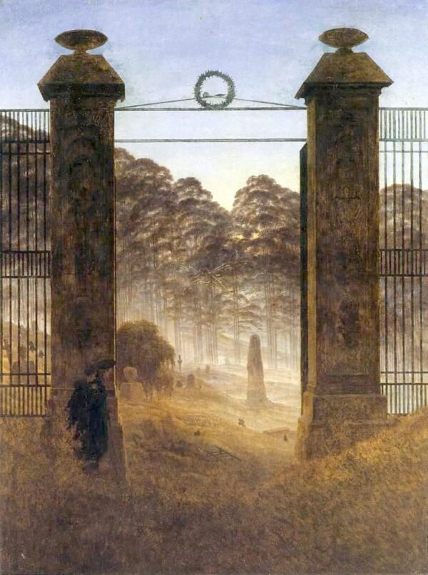 Der Eingang zum Friedhof – Caspar David Friedrich Caspar David Friedrich 2024-11-21