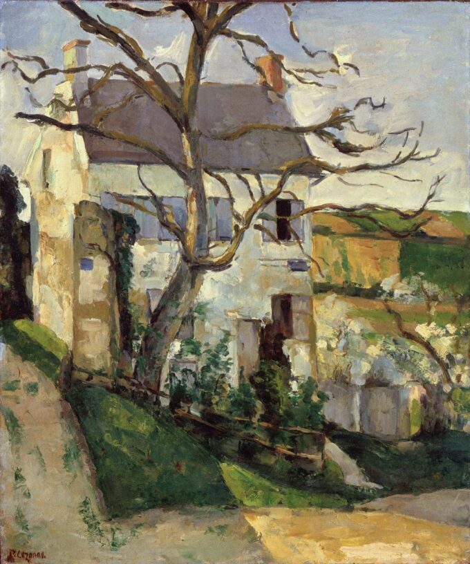 Haus hinter kahlem Baum – Paul Cézanne Paul Cézanne 2024-09-20 2