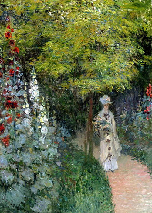 Der Garten, die Stockrosen, 1877 – Claude Monet Claude Monet 2024-09-19