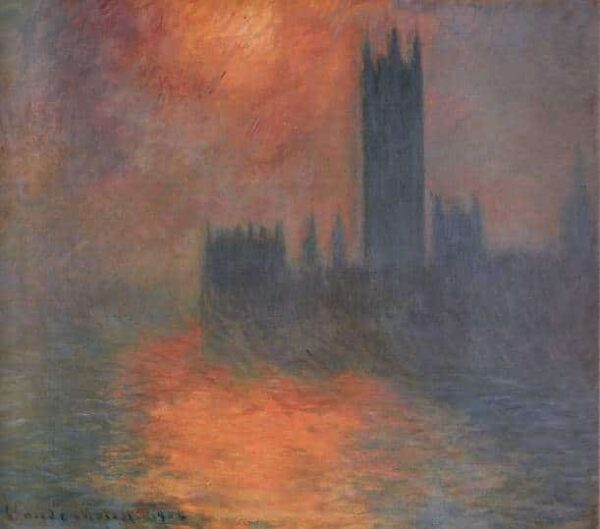 Das Parlament, Sonnenuntergang (W 1607) – Claude Monet Claude Monet 2024-11-21