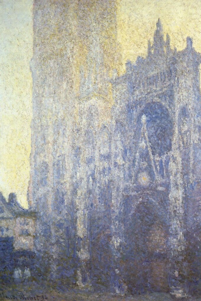 Die Kathedrale von Rouen. Das Portal, Morgenstimmung (W1347) – Claude Monet Claude Monet 2024-09-19