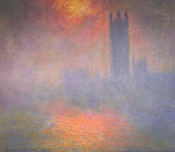 London, das Parlament. Sonnenloch im Nebel (W 1610) – Claude Monet Claude Monet 2024-11-21