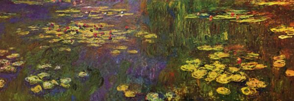 Detail der Seerosen von Monet im Musée de l’Orangerie in Paris – Claude Monet Claude Monet 2024-11-21