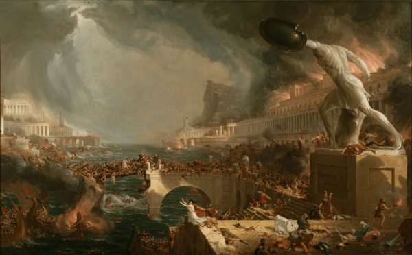 Der Lauf des Imperiums: Zerstörung – Thomas Cole Beliebte Bilder 2024-11-21