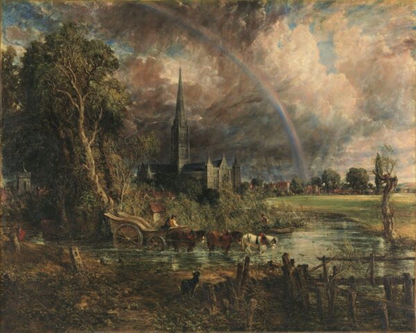 Die Kathedrale von Salisbury, gesehen von den Wiesen, 1831 – John Constable John Constable 2024-12-31