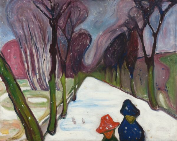 Neuer Schnee in der Allee – Edvard Munch Edvard Munch 2024-11-10