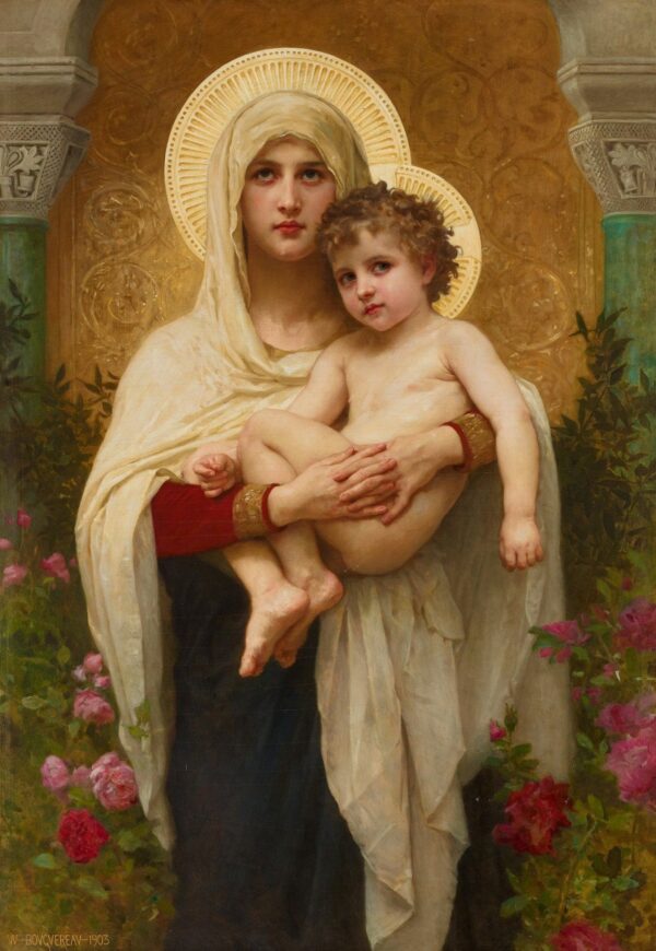 Die Madone der Rosen – William Bouguereau William Adolphe Bouguereau 2024-11-21