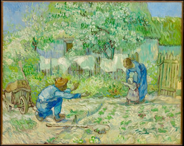 Die ersten Schritte (nach Millet) – Van Gogh Vincent Van Gogh 2024-11-20