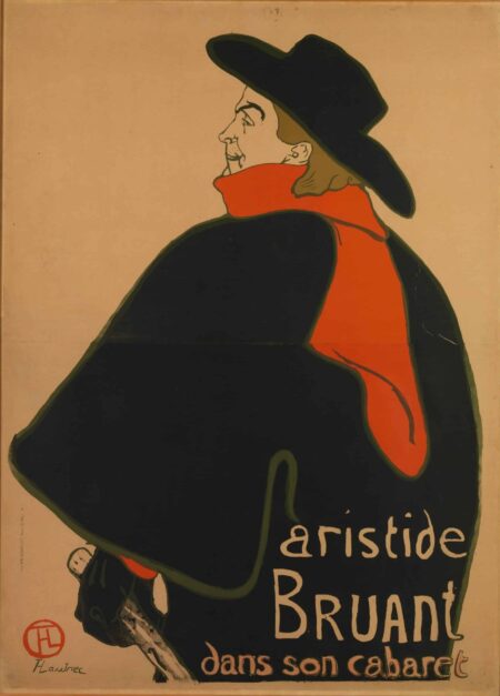 Aristide Bruant in seinem Kabarett – Toulouse Lautrec Henri de Toulouse-Lautrec 2024-12-30