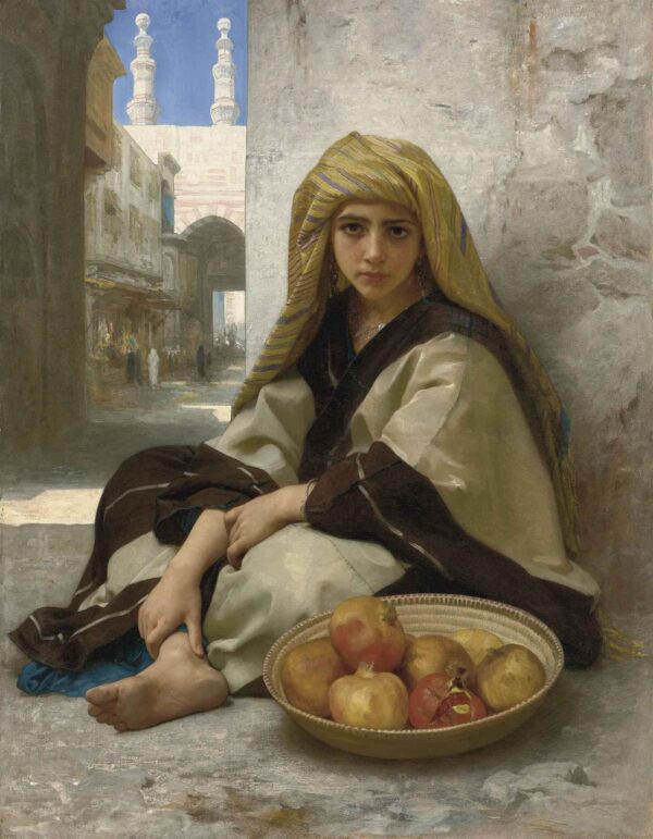 Der Granatapfelverkäufer – William Bouguereau William Adolphe Bouguereau 2024-11-21