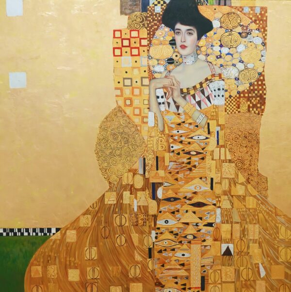 Porträt von Adele Bloch-Bauer (Gustav Klimt) – Reproduktion auf Lager – 200 x 200 cm Die Kunstgalerie 2024-11-21