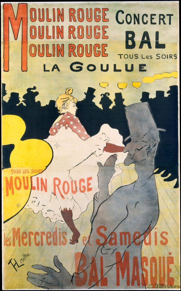 Moulin-Rouge – La Goulue – Toulouse Lautrec Henri de Toulouse-Lautrec 2024-11-21