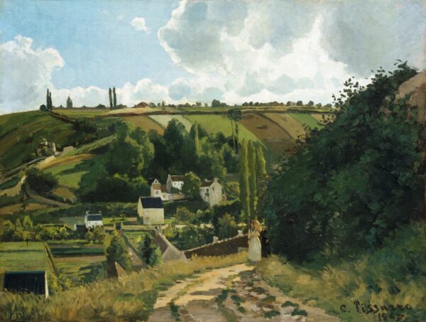 Die Küste von Jallais, Pontoise – Camille Pissarro Camille Pissarro 2024-11-21