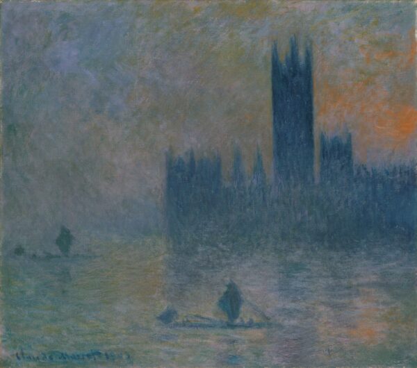 London, das Parlament (Nebel-Effekt) (W 1609) – Claude Monet Claude Monet 2024-11-21